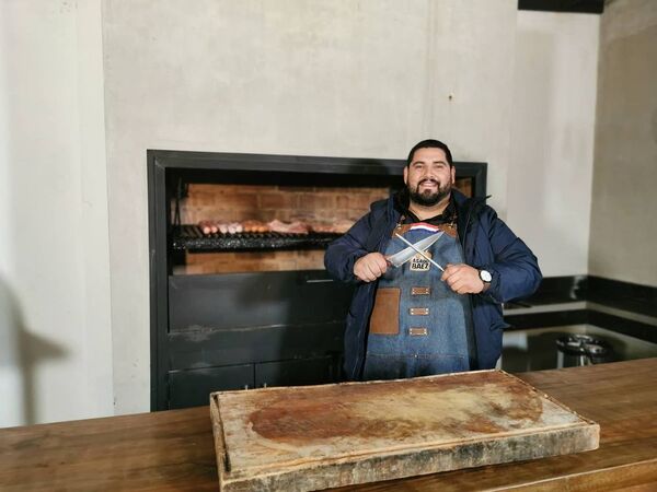 Ariel Báez: “Un buen parrillero debe tener vocación de servicio”