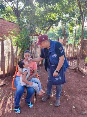 Exitosa jornada de vacunación contra sarampión, polio y rubeóla en Alto Paraná - .::Agencia IP::.