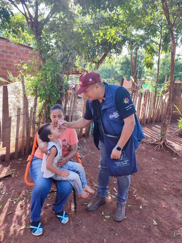 Exitosa jornada de vacunación contra sarampión, polio y rubeóla en Alto Paraná - .::Agencia IP::.