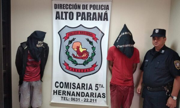 Atrapan a hombres con orden de captura
