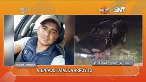 Atentado fatal en Arroyito - SNT