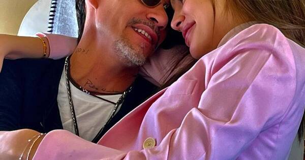 La Nación / ¡La pareja del año!: Marc Anthony y Nadia Ferreira encendieron las redes el fin de semana