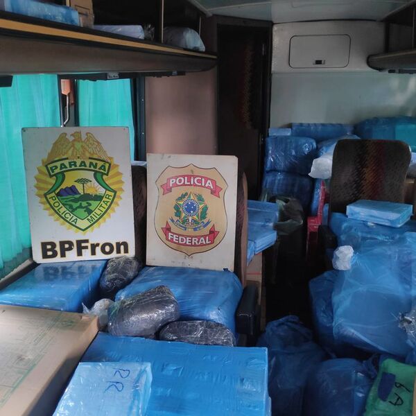 En Brasil incautan buses con contrabando paraguayo - ABC en el Este - ABC Color