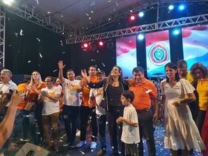 Kattya González arrancó su carrera presidencial en Ciudad del Este