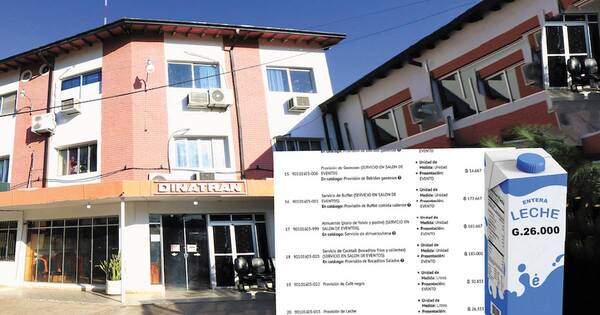 La Nación / Dinatran prevé compra de leche a G. 26.000 el litro para reuniones