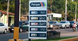 La Nación / Baja el precio, pero ya no hay nafta 93 en las estaciones de Petropar