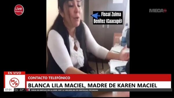 Madre de Karen Maciel pide destitución de la fiscal que enterró a su hija sin dar aviso - Megacadena — Últimas Noticias de Paraguay