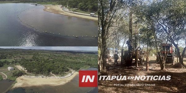 PLAYA DE SAN JUAN DEL PARANÁ YA CUENTA CON SU PROPIO POZO ARTESIANO - Itapúa Noticias