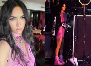 Crónica / ¿Ya llegó? Megan Fox deslumbró con look rosa "ashá"