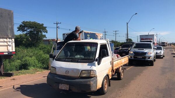 Nuevo bloqueo de la ruta PY 05 en Concepción - Nacionales - ABC Color