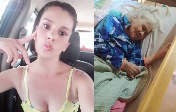 Crónica / [VIDEO] "Rico Comidita" pide socorro con su abuelita de 101 años