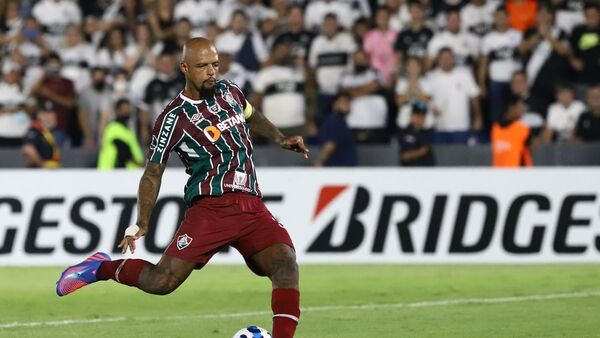 Impactante lesión de Felipe Melo tras el juego con Olimpia