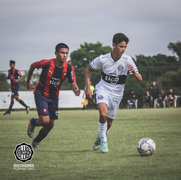 Sub 15: Olimpia lidera, Libertad lo escolta - Fútbol - ABC Color