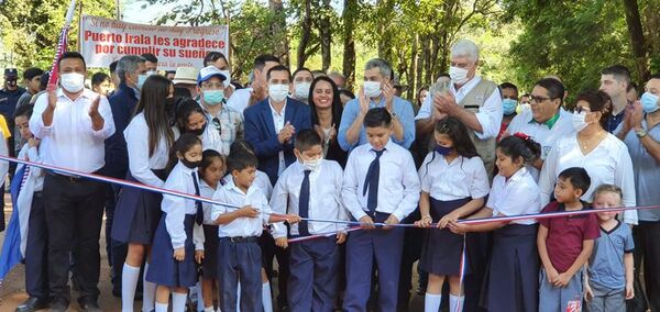 Luego de 125 años, Domingo M. de Irala habilita ruta de acceso - ABC en el Este - ABC Color