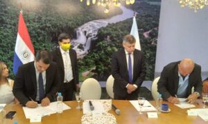 Oficializan intención de puente entre Presidente Franco y Puerto Yguazú