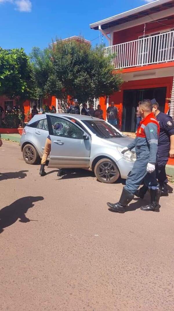 Un ataque contra un vehículo en plena vía pública deja dos fallecidos y un herido en Pedro Juan Caballero
