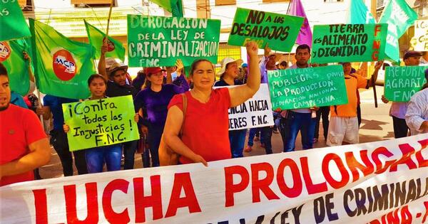 Tras acuerdo con municipio, campesinos se concentrarán en la Plaza Uruguaya