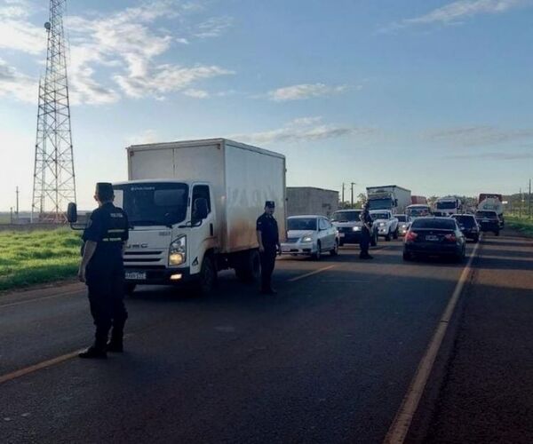 Policía realiza monitoreo de manifestaciones y despeje de rutas en varios puntos del país