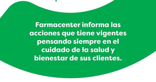 La Nación / Farmacenter lanza teleconsultas y vacunación contra la influenza para cuidar a sus clientes