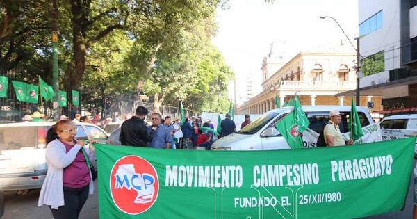 La Nación / Campesinos se convocan para marchar por Asunción
