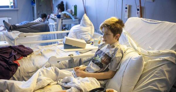 La Nación / Los niños sufren el trauma de la guerra