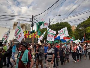 Marcha campesina en Asunción: anuncian jornada “organizada y pacífica” - Nacionales - ABC Color