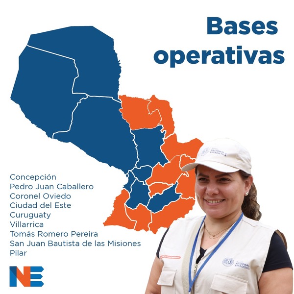INE inicia actualización cartográfica para el Censo 2022 en 9 puntos del país - El Trueno