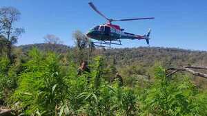 Inicia fuerte ofensiva contra la producción y tráfico de marihuana en la frontera - Paraguay Informa