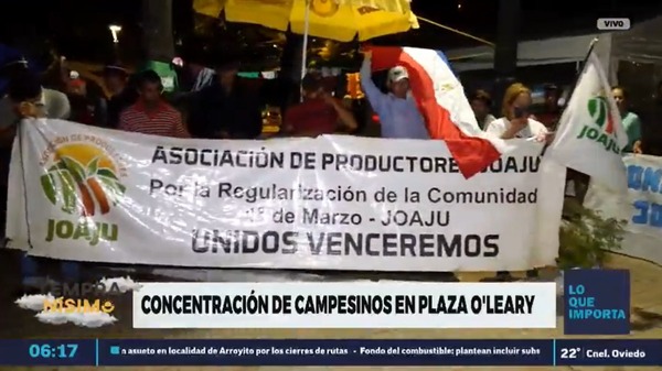 Sectores campesinos prevén iniciar marchas hoy en la capital - ADN Digital