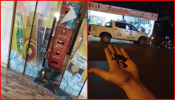CDE: Atacan a balazos una bodega del barrio Ñasaindy - Paraguay Informa
