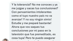 Nenecho respondió a críticas: "Tengo más estudios que vos"