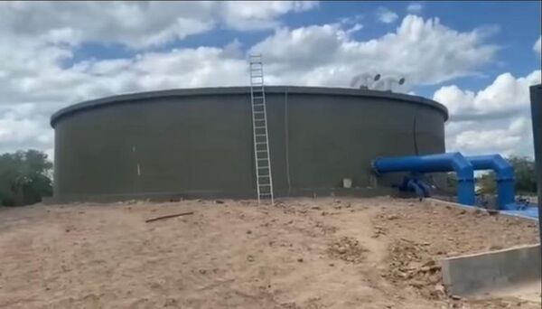 Acueducto: bombeos experimentales llegaron a Mariscal Estigarribia - Noticias del Chaco - ABC Color