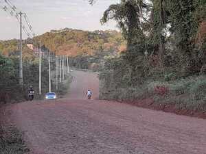 Cambyretá: Prevén construcción de empedrados en camino de acceso al nuevo puente sobre el arroyo Potiy