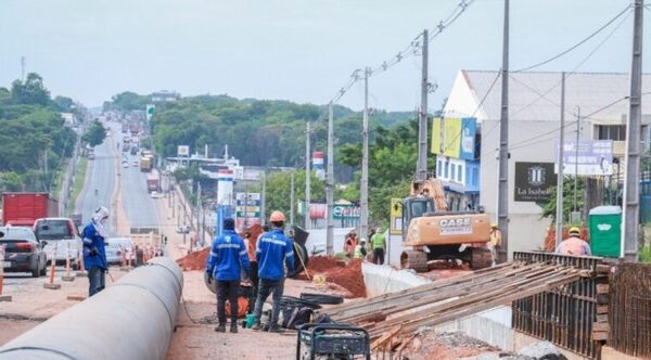 Obras en Tres Bocas registran un 63% de avance