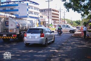 Buscan alternativas de solución a la congestión vehicular en la rotonda del Área 1 - La Clave