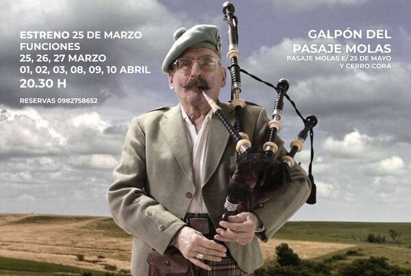 “Un Escocés Por Favor” llega este viernes al Galpón del Pasaje Molas