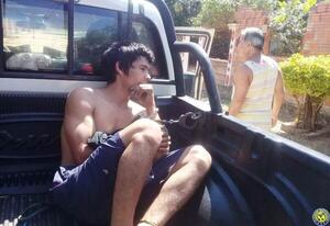 Arro'í fue atrapado por vecinos en Luque •