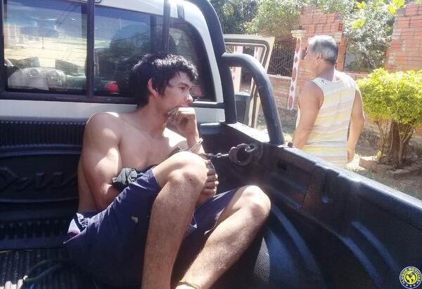 Arro'í fue atrapado por vecinos en Luque •