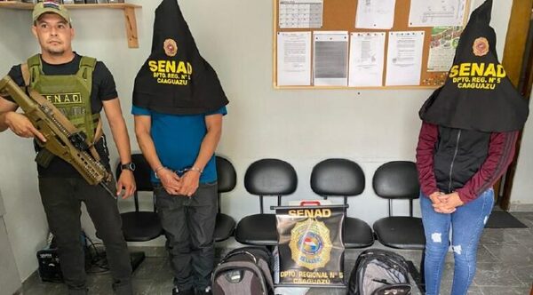 Capturan a dos personas que pretendían viajar con droga a Argentina