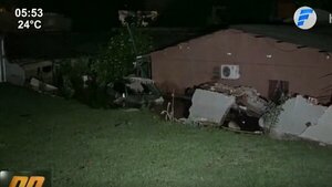 Temporal causó desplome de muro que acabó con la vida de una persona | Noticias Paraguay