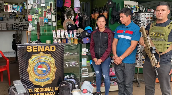En Caaguazú detienen a dos personas que pretendían viajar con droga a Argentina - Noticiero Paraguay