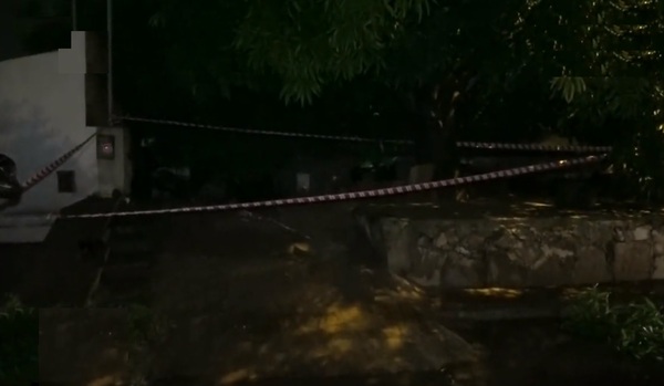 Tormenta dejó un fallecido por caída de un muro en San Lorenzo
