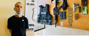 Uruguayo detenido con armas tendría participación en dos homicidios
