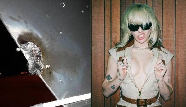 Crónica / ¡Ndetavyonde! Un rayo impactó el avión que traía a Miley Cyrus