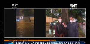 Entrevista con el hombre que rescató al niño - SNT