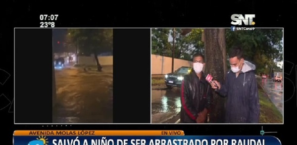 Entrevista con el hombre que rescató al niño - SNT