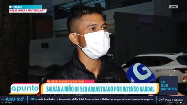 Froilán Benegas, el héroe civil que salvó a un niño de ser arrastrado por el raudal - ADN Digital