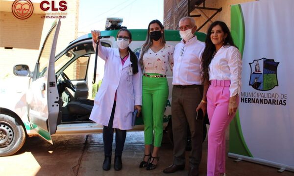 Reparan ambulancia en Hernandarias