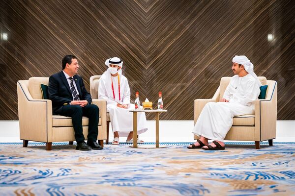 Vicepresidente y ministro de Asuntos Exteriores de Emiratos Árabes Unidos abordaron alternativas de cooperación | OnLivePy