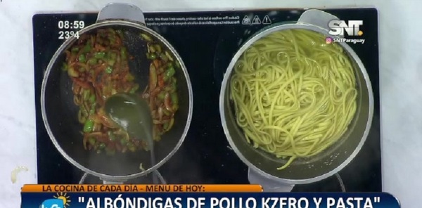 Cocina LMCD: Albóndigas de Pollos Kzero y pasta - SNT